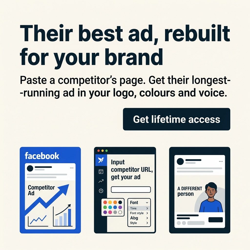 Mockingbird ad rebuilt from the BookSignal ad