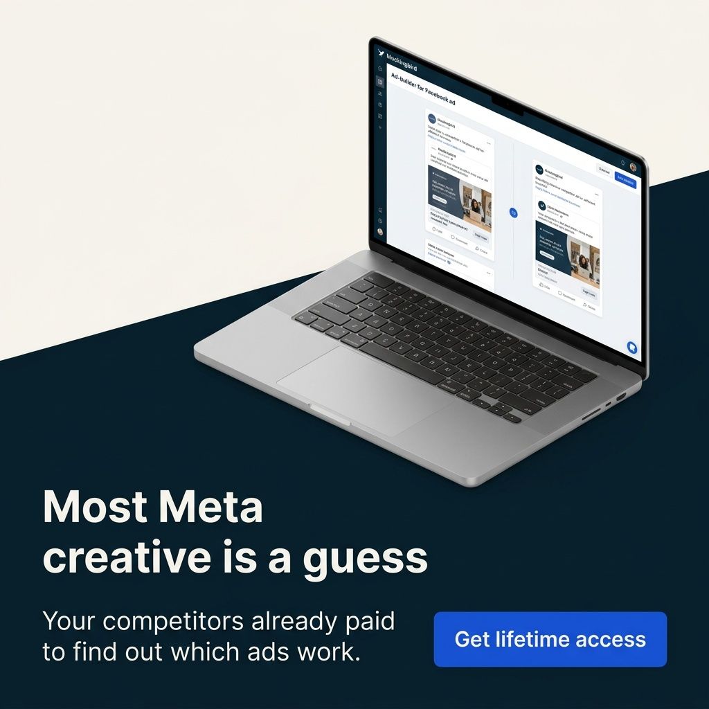 Mockingbird ad rebuilt from the HubSpot ad
