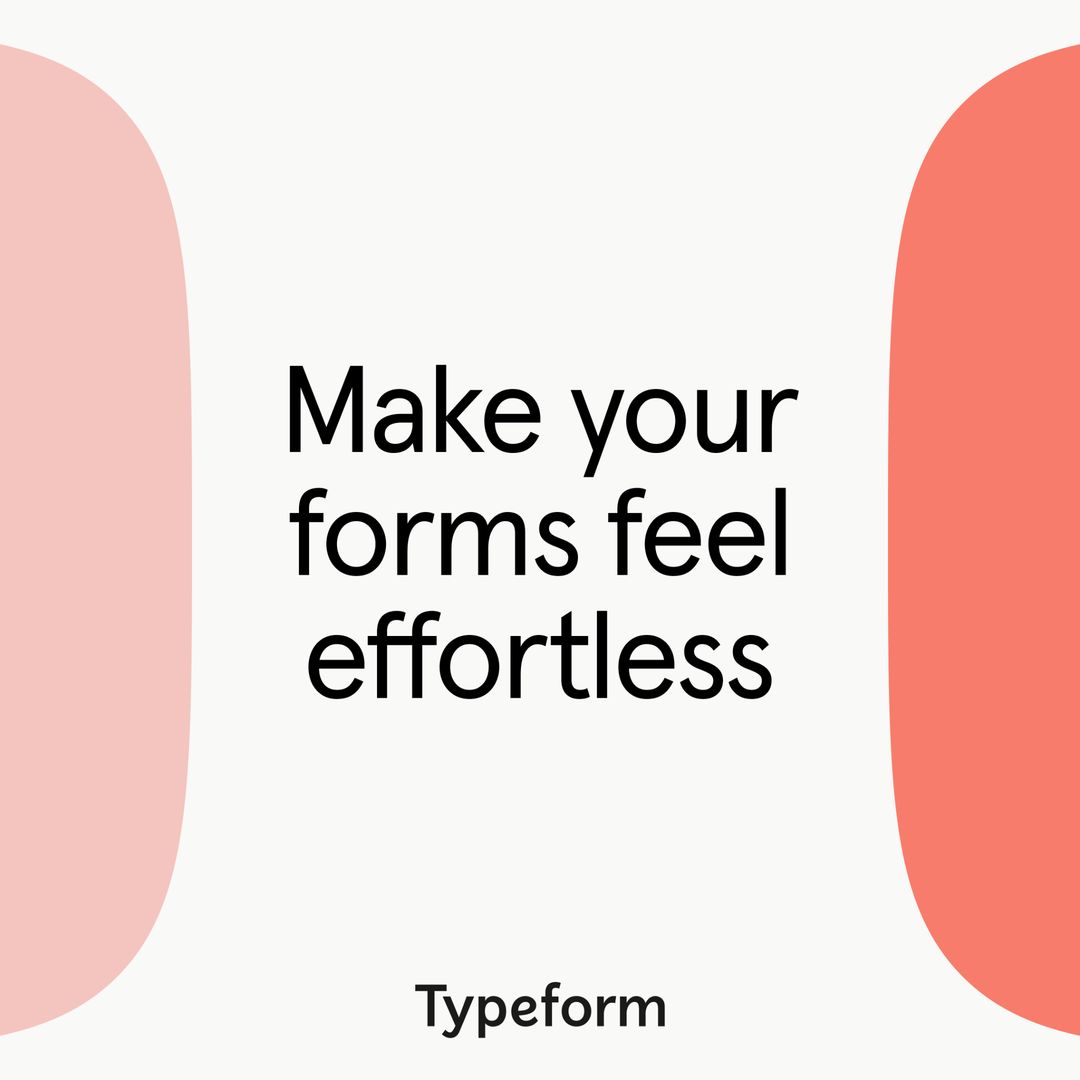 Typeform ad from the Meta Ad Library